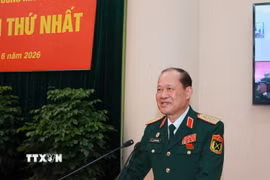 Thượng tướng Bế Xuân Trường. (Ảnh: Trọng Đức/TTXVN)