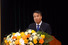 Ông Nguyễn Thế Mạnh được bầu giữ chức Chủ tịch UBND tỉnh Thái Nguyên. (Ảnh: Thu Hằng/TTXVN)