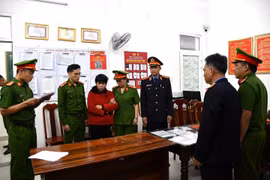 Đối tượng Tô Thị Ty Na bị bắt giữ. (Nguồn: Facebook Bộ Công an)