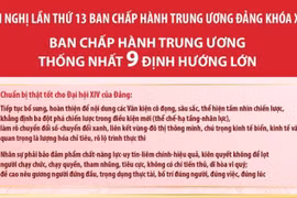 Ban Chấp hành Trung ương thống nhất 9 định hướng lớn