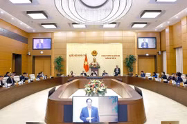 Quang cảnh cuộc họp. (Ảnh: Doãn Tấn/TTXVN)