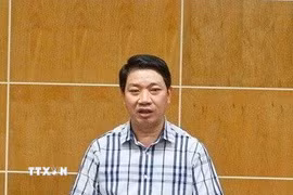 Cựu Phó Chủ tịch UBND tỉnh Thanh Hóa Lê Đức Giang. (Ảnh: Hoa Mai/TTXVN)