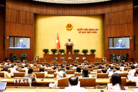 Quang cảnh phiên họp. (Ảnh: Doãn Tấn/TTXVN)