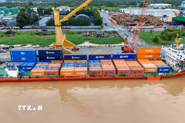 Cần Thơ đón chuyến tàu container trực tiếp từ Nam Ninh của Trung Quốc