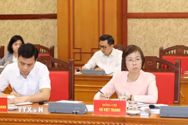 Thành viên Ban Chỉ đạo Trung ương kỷ niệm các ngày lễ lớn và sự kiện lịch sử quan trọng của đất nước giai đoạn 2026-2030 tham dự phiên họp. (Ảnh: Phương Hoa/TTXVN)