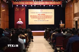 Quang cảnh hội nghị. (Ảnh: TTXVN)