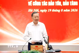 Tổng Bí thư, Chủ tịch nước Tô Lâm phát biểu. (Ảnh: Thống Nhất/TTXVN)