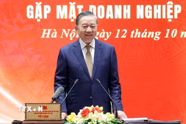 Tổng Bí thư, Chủ tịch nước Tô Lâm phát biểu. (Ảnh: Thống Nhất/TTXVN)