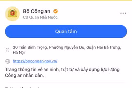 Bộ Công an ra mắt trang thông tin trên nền tảng mạng xã hội Zalo
