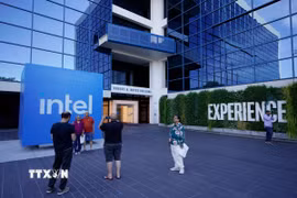 Trụ sở Intel tại Santa Clara, California, Mỹ. (Ảnh: THX/TTXVN)