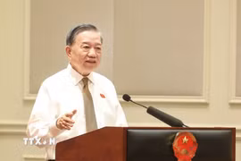 Tổng Bí thư, Chủ tịch nước Tô Lâm phát biểu. (Ảnh: Thống Nhất/TTXVN)