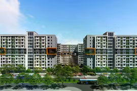 Nhà ở xã hội CT3 Kim Chung. (Nguồn: Viglacera)