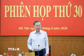Tổng Bí thư, Chủ tịch nước Tô Lâm phát biểu. (Ảnh: Thống Nhất/TTXVN)
