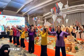 Biểu diễn các tiết mục nghệ thuật sẽ diễn ra tại Lễ hội Tận hưởng Đà Nẵng 2026. (Ảnh: Trần Lê Lâm/TTXVN)