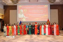 Kỷ niệm 80 năm Quốc khánh tại Vladivostok. (Ảnh: TTXVN phát)
