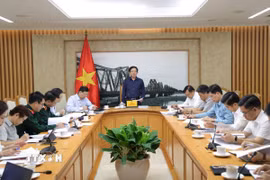 Quang cảnh cuộc họp. (Ảnh: Diệp Trương/TTXVN)