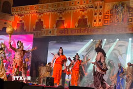 Ấn Độ: Lễ hội Dussehra tái hiện giao tranh giữa thần Rama và quỷ vương Ravana