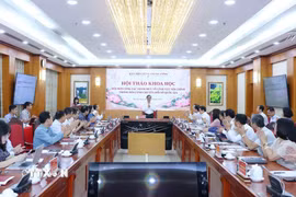 Quang cảnh hội thảo. (Ảnh: Phương Hoa/TTXVN)