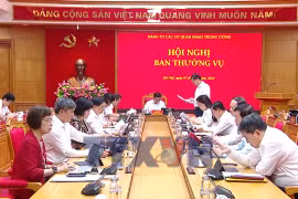 Đảng ủy các cơ quan Đảng Trung ương tập trung hoàn thành nhiệm vụ