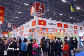 Gian hàng Việt Nam tại Triển lãm Halal 2025. (Ảnh minh họa: TTXVN phát)