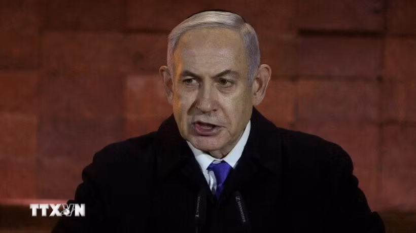 Thủ tướng Israel Benjamin Netanyahu. (Nguồn: IRNA/TTXVN)