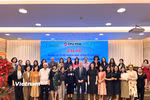 Ra mắt Mạng lưới Nữ Khoa học trong các lĩnh vực khoa học, công nghệ, kỹ thuật và toán học (STEM) vì Khí hậu, Phát triển Cộng đồng và Bình đẳng Giới (ViWISTEM4C). (Ảnh: Thanh Phong/Vietnam+)