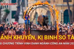 Chó nghiệp vụ, ngựa kỵ binh so tài tại sự kiện vinh danh công an Việt Nam
