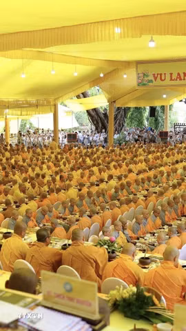 Quang cảnh Đại Lễ Vu Lan. (Ảnh: Văn Dũng/TTXVN)