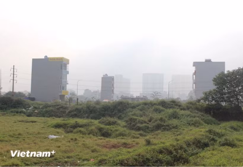 Thanh tra thành phố Hà Nội ban hành 10 Kết luận thanh tra về nội dung chậm xác định giá đất cụ thể. (Ảnh: Hùng Võ/Vietnam+)
