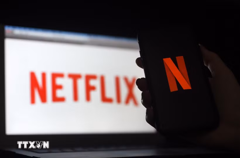 Netflix tự tin tuyên bố đã có một "khởi đầu năm 2025 đầy thuận lợi" với lợi nhuận đạt 2,9 tỷ USD. (Nguồn: AFP/TTXVN)