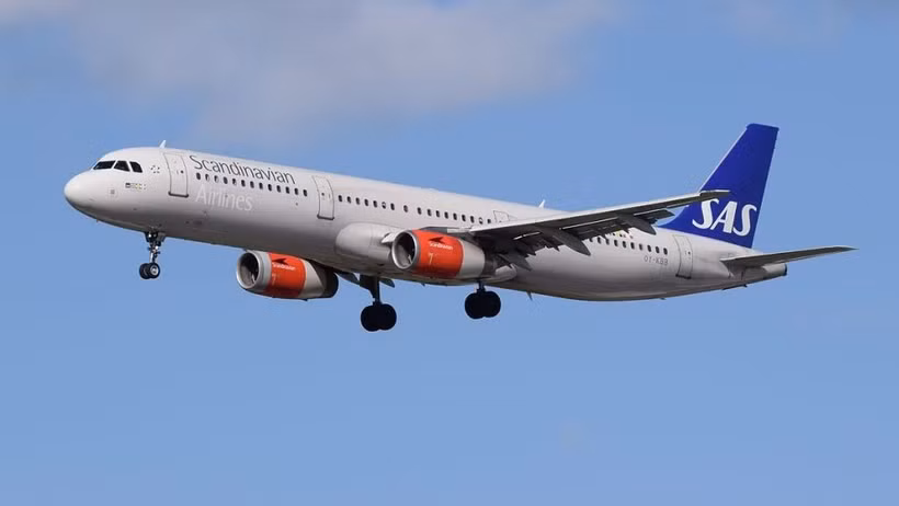 Máy bay của hãng Scandinavian Airlines. (Nguồn: Wikimedia)