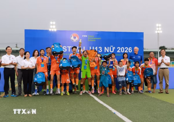 Hồng Ngự Đồng Tháp vô địch Festival Bóng đá nữ U13