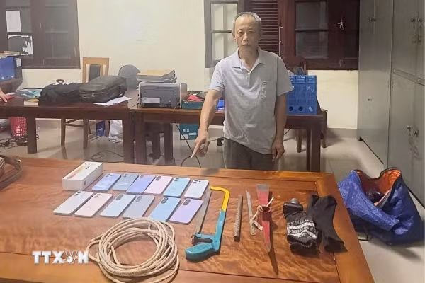 Quảng Trị bắt giữ đối tượng trộm 33 chiếc điện thoại