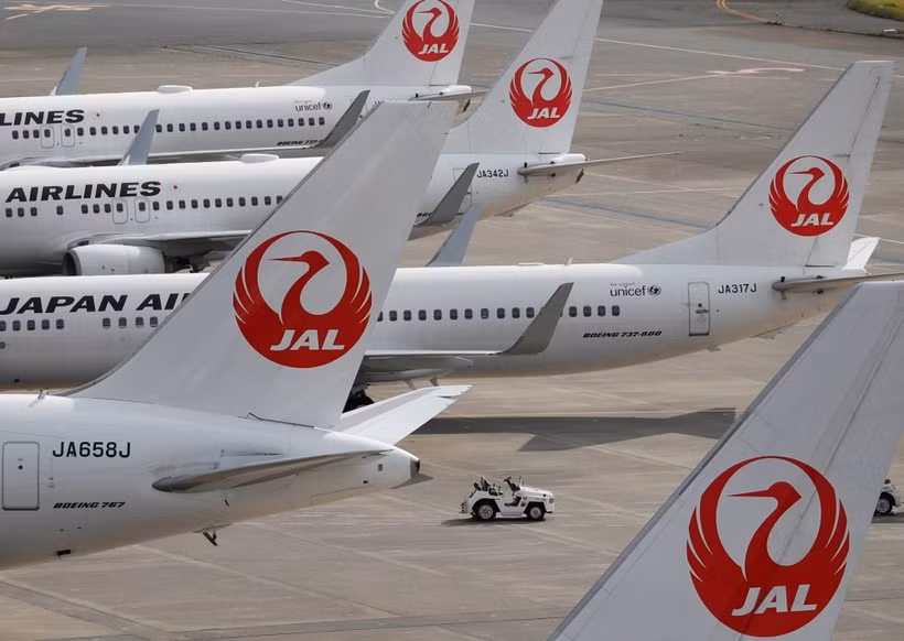 Máy bay của hãng hàng không Japan Airlines. (Ảnh: Reuters)