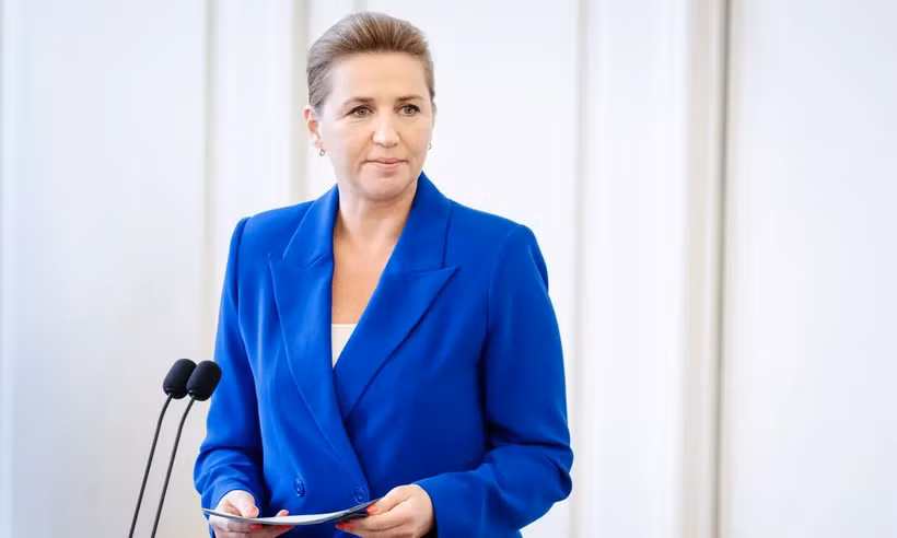 Thủ tướng Đan Mạch Mette Frederiksen. (Ảnh: Guardian)