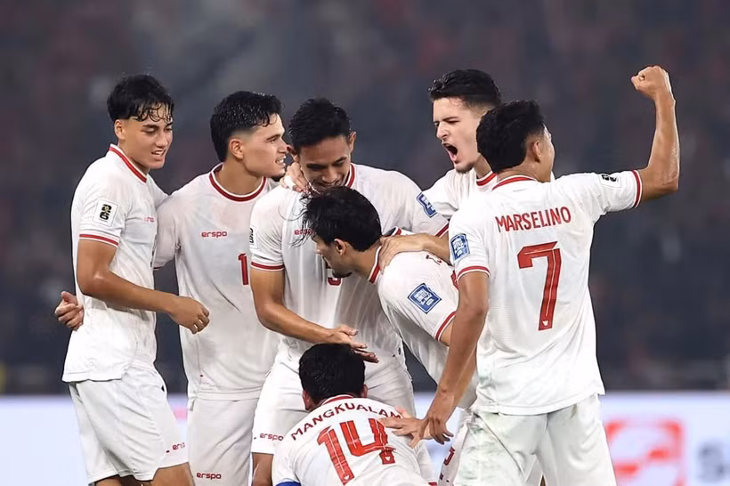 Đội tuyển Indonesia giành quyền vào vòng loại thứ 3 World Cup 2026 khu vực châu Á. (Nguồn: Getty Images)