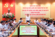 Tổng Bí thư, Chủ tịch nước Tô Lâm chủ trì buổi làm việc. (Ảnh: Văn Điệp/TTXVN)
