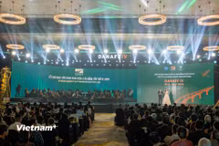 Khai mạc Liên hoan phim châu Á Đà Nẵng lần thứ 4. (Ảnh: Thanh Phong/Vietnam+)