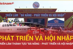 Khí tài quân sự thu hút người tham quan triển lãm “Đà Nẵng - Phát triển và Hội nhập"
