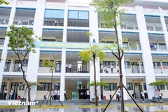 Từ năm học 2026-2027, Trường Trung học cơ sở Linh Đàm sáp nhập với Trường Trung học cơ sở Hoàng Liệt thành Trường Trung học cơ sở Hoàng Liệt. (Ảnh: Hoài Nam/Vietnam+)