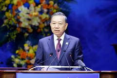 Tổng Bí thư, Chủ tịch nước Tô Lâm phát biểu tại Đại hội Đoàn toàn quốc lần thứ XIII. (Ảnh: Thống Nhất/TTXVN)