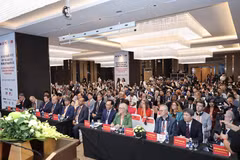 Hội nghị có sự tham gia của khoảng 800 đại biểu đến từ 40 quốc gia và vùng lãnh thổ. (Ảnh: Vietnam+)