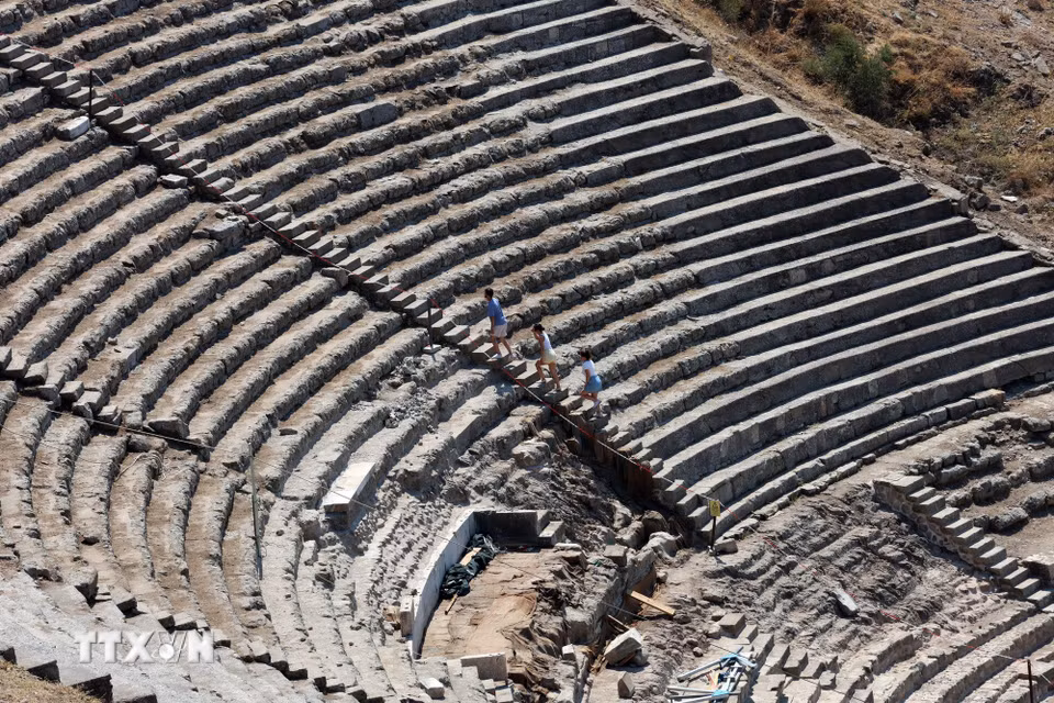 Được biết đến với tên gọi Pergamon thời cổ đại và được UNESCO công nhận là Di sản thế giới, Bergama nằm ở vị trí chiến lược, nhìn ra những vùng đất nông nghiệp màu mỡ và các nguồn nước quan trọng. (Ảnh: THX/TTXVN phát)