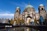 Nhà thờ chính tòa Berlin, Đức, ngày 22/10/2026. (Ảnh: THX/TTXVN phát)
