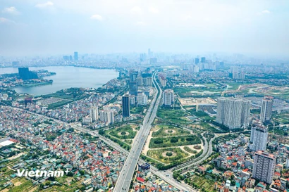 Hà Nội-Thủ đô giàu bản sắc văn hóa và hiện đại. (Ảnh: Vietnam+)
