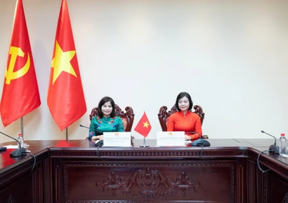 Đoàn Việt Nam tham gia Phiên họp tham vấn lần thứ năm của Ủy ban điều phối Nữ nghị sỹ Hội đồng Liên nghị viện các quốc gia ASEAN (WAIPA). (Nguồn: Cổng Thông tin Điện tử Quốc hội)