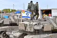 Binh sỹ Israel. (Ảnh: THX/TTXVN)