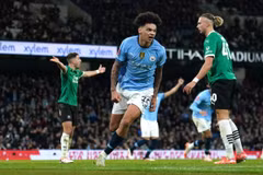 Nico O'Reilly tỏa sáng giúp Manchester City giành chiến thắng. (Nguồn: PA)