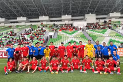 U19 Việt Nam cần nối mạch chiến thắng khi đối đầu U19 Myanmar. (Nguồn: VFF)