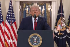 Tổng thống Mỹ Donald Trump. (Ảnh: THX/TTXVN)